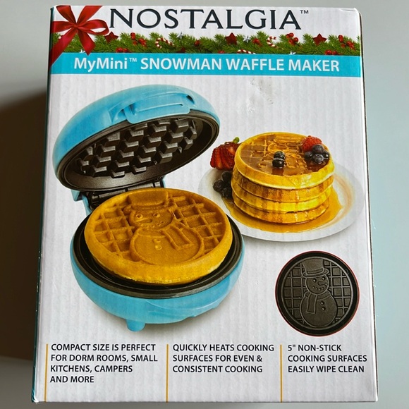 Nostalgia Other - waffle maker MyMini Snowman